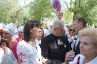 Руководители Комрата приняли участие в открытии парка «Dostluk» в Казаклии