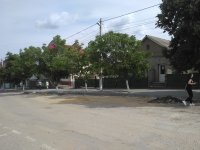 Продолжаются работы по укладке тротуарной плитки на ул.Третьякова(фоторепортаж)